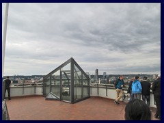 The roof of  Gediminas Tower