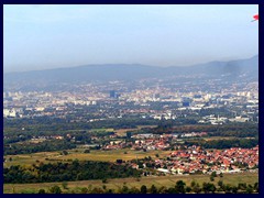 Zagreb from the plane 1