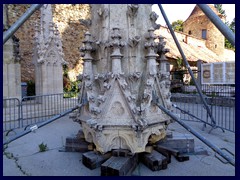 Zagreb Cathedral 18  - Renovation of spires after earthquake