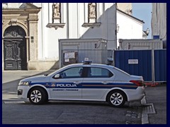 Croatian police car