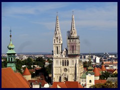 Views from Lotrščak Tower 21 - Cathedral