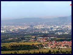 Zagreb above from flight 1